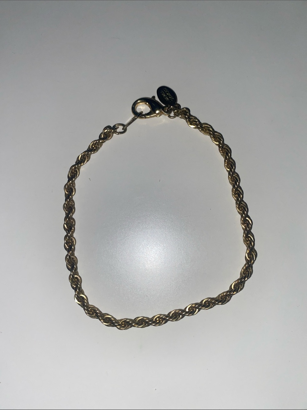Gold-Tone Rope Chain Bracelet - Women